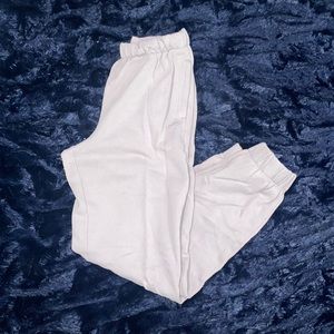 Purple hollister sweatpants